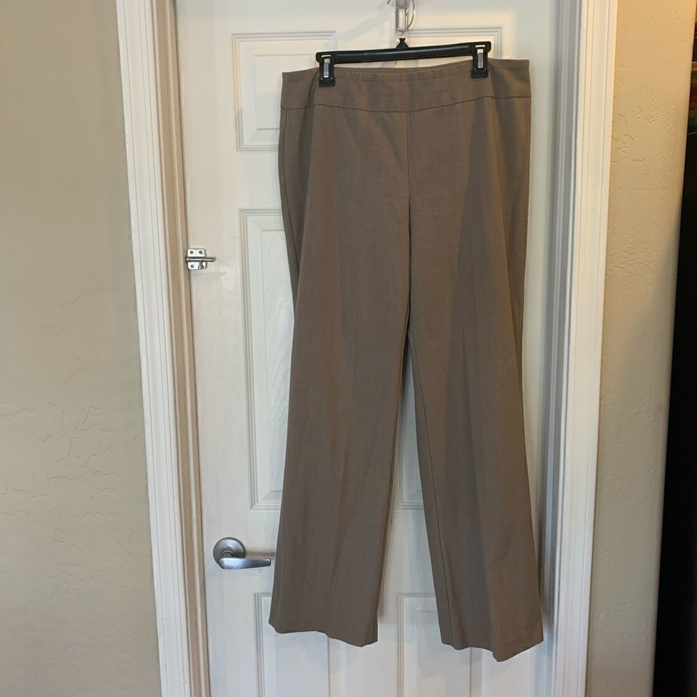 Briggs New York Brown Comfort Fit Waist Pants